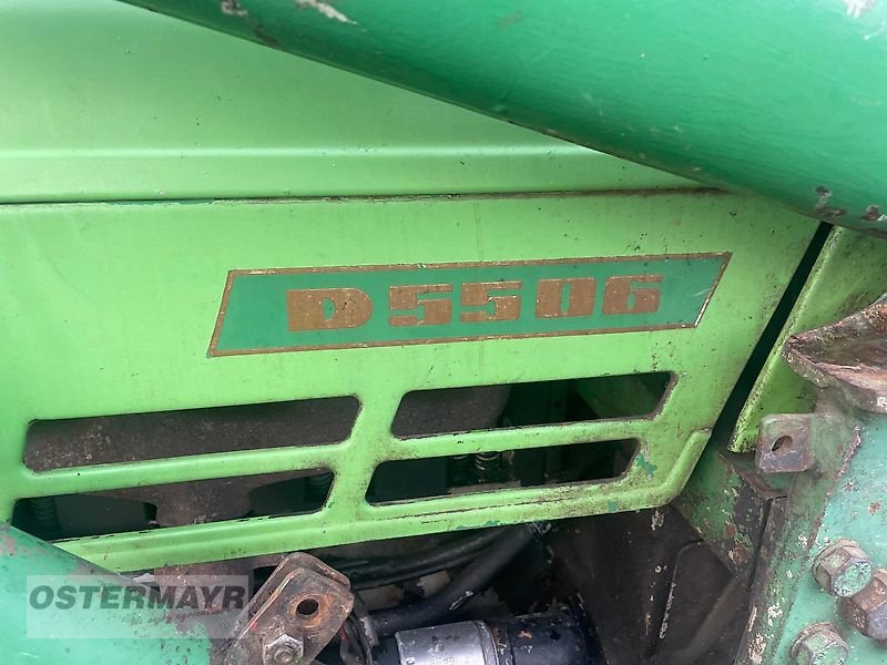 Traktor des Typs Deutz-Fahr D 5506, Gebrauchtmaschine in Rohr i .NB (Bild 4)