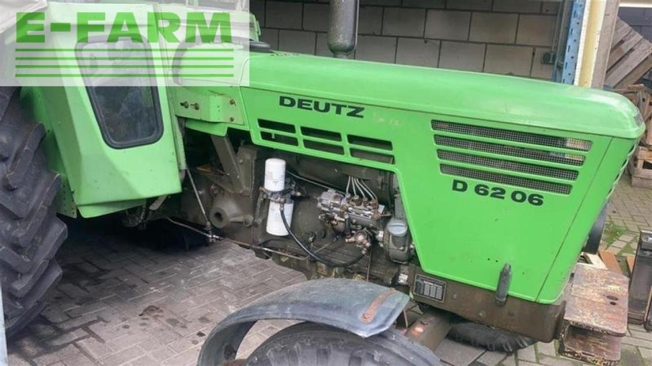 Traktor типа Deutz-Fahr d 6206, Gebrauchtmaschine в Steffenberg (Фотография 6)