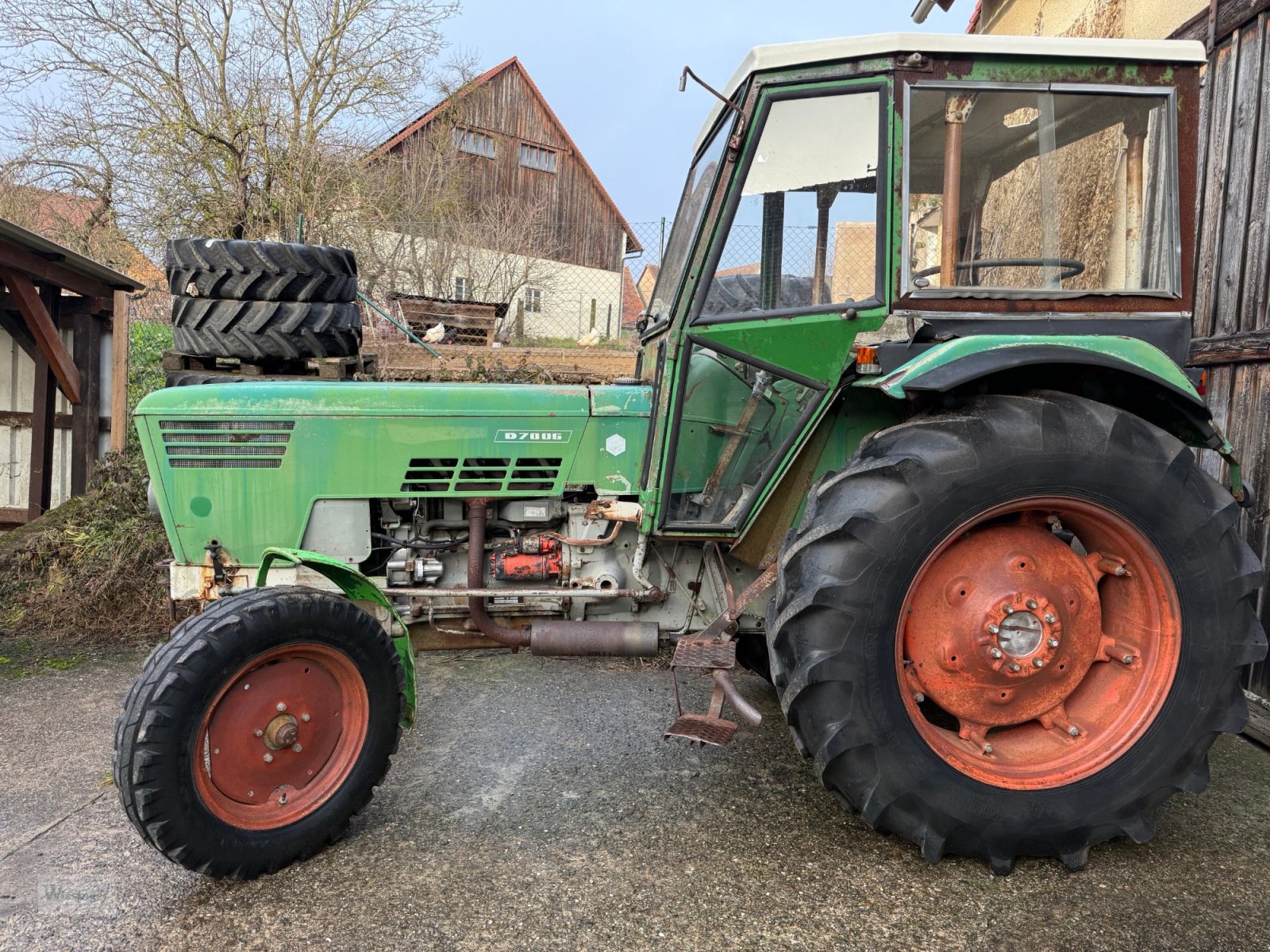 Traktor del tipo Deutz-Fahr D 7006, Gebrauchtmaschine en Thalmässing (Imagen 6)