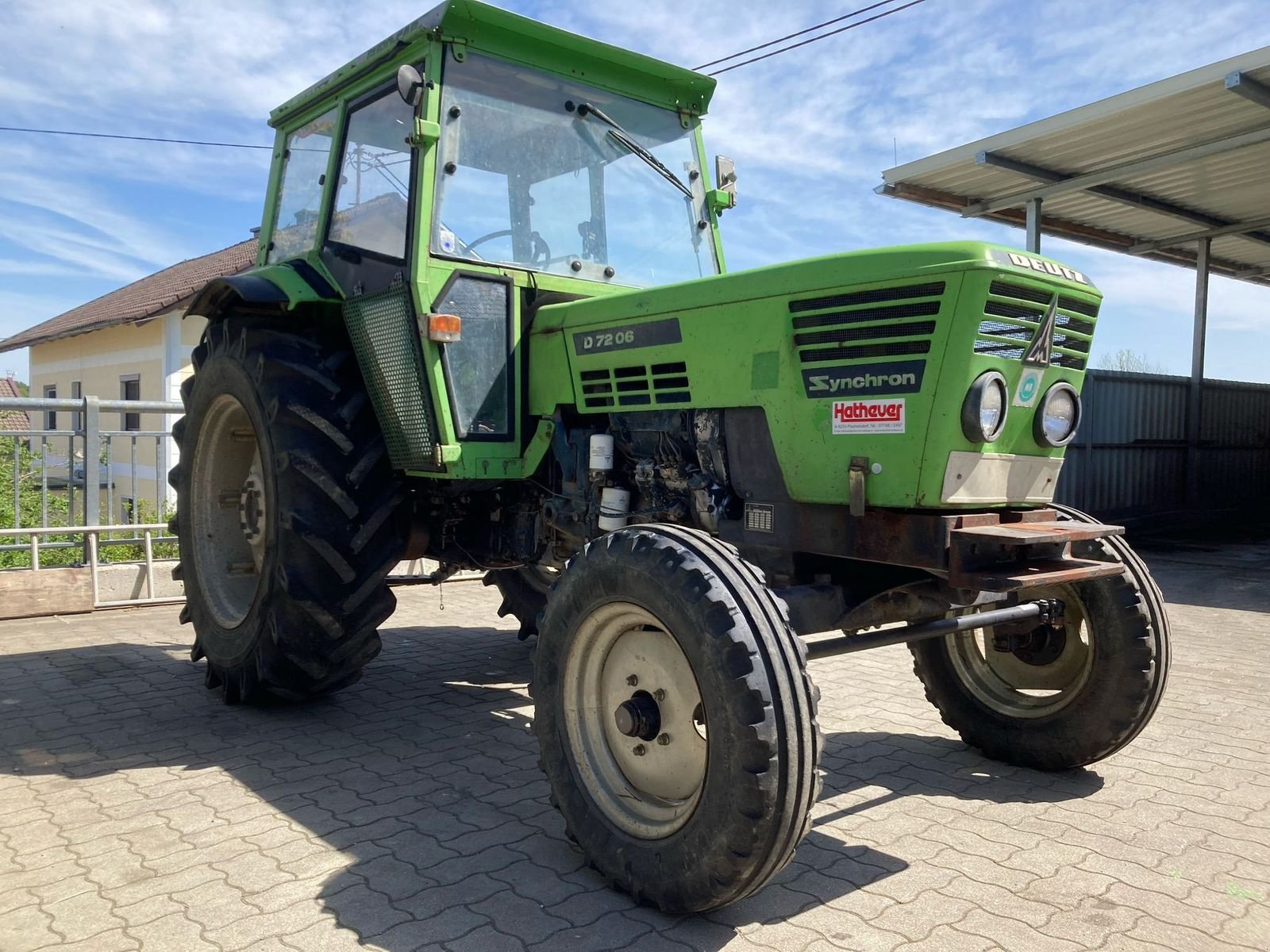 Traktor от тип Deutz-Fahr D 7206, Gebrauchtmaschine в Pischelsdorf (Снимка 5)