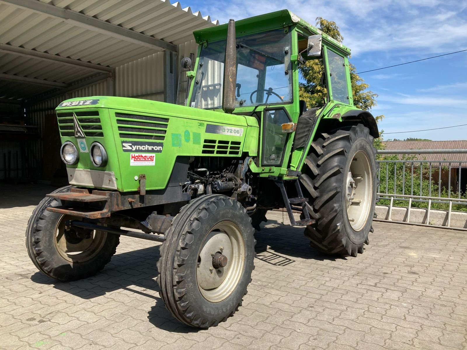 Traktor от тип Deutz-Fahr D 7206, Gebrauchtmaschine в Pischelsdorf (Снимка 7)