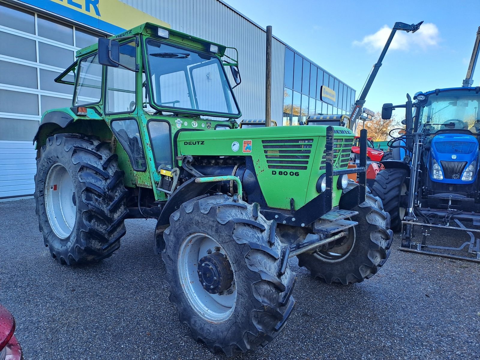 Traktor typu Deutz-Fahr D 8006 A Spezial, Gebrauchtmaschine v Burgkirchen (Obrázek 5)