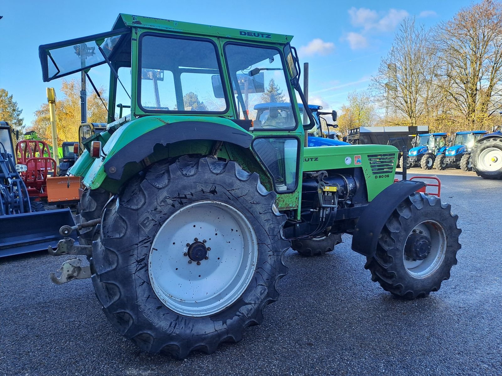 Traktor typu Deutz-Fahr D 8006 A Spezial, Gebrauchtmaschine v Burgkirchen (Obrázek 7)