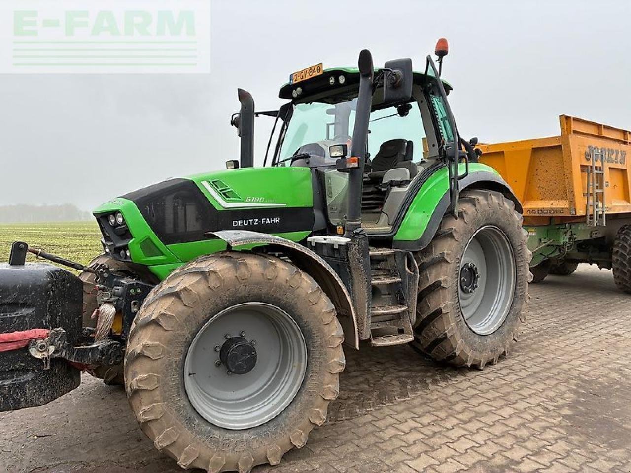 Traktor tip Deutz-Fahr deutz fahr 6180 c shift, Gebrauchtmaschine in gg VEGHEL (Poză 1)