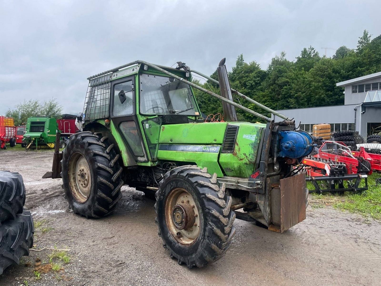 Traktor van het type Deutz-Fahr DX 110, Gebrauchtmaschine in Burgkirchen (Foto 6)