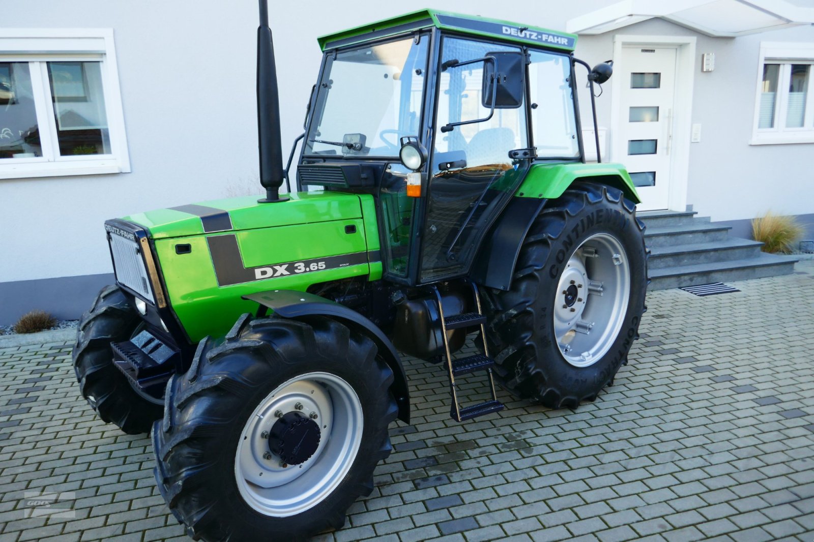 Traktor Türe ait Deutz-Fahr DX 3.65 Allr. im sehr gutem Zustand. Mit 1 Jahr Gewährleistung, Gebrauchtmaschine içinde Langenzenn (resim 2)