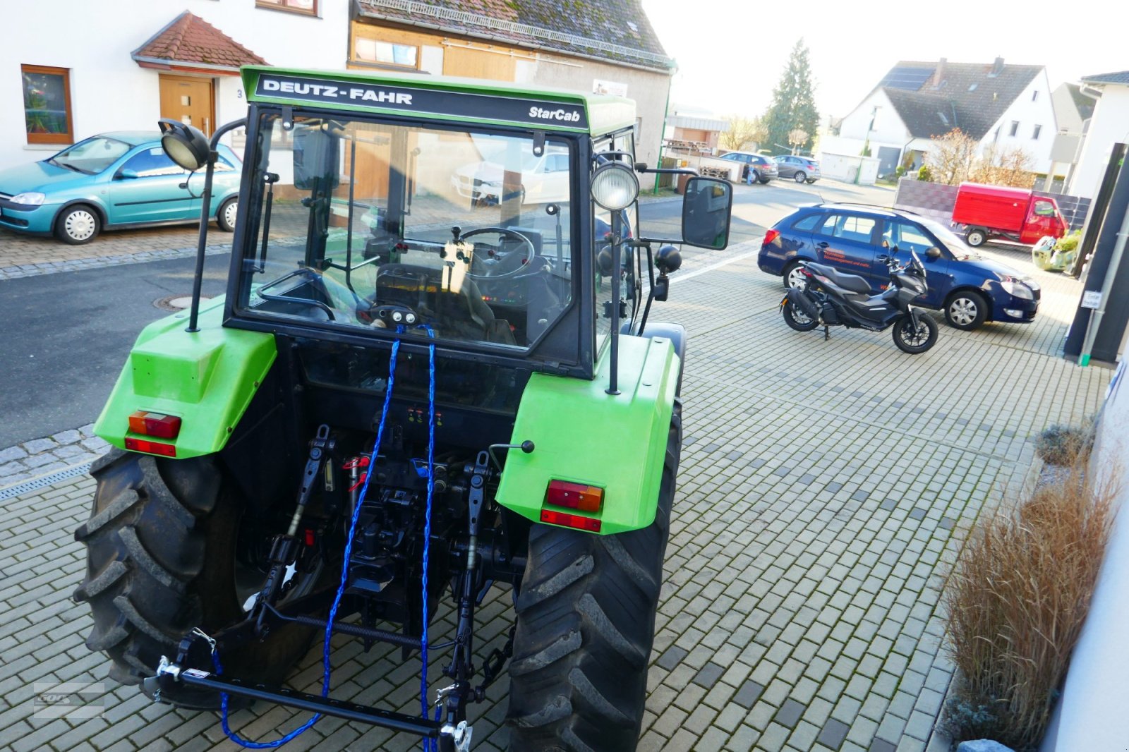 Traktor Türe ait Deutz-Fahr DX 3.65 Allr. im sehr gutem Zustand. Mit 1 Jahr Gewährleistung, Gebrauchtmaschine içinde Langenzenn (resim 8)
