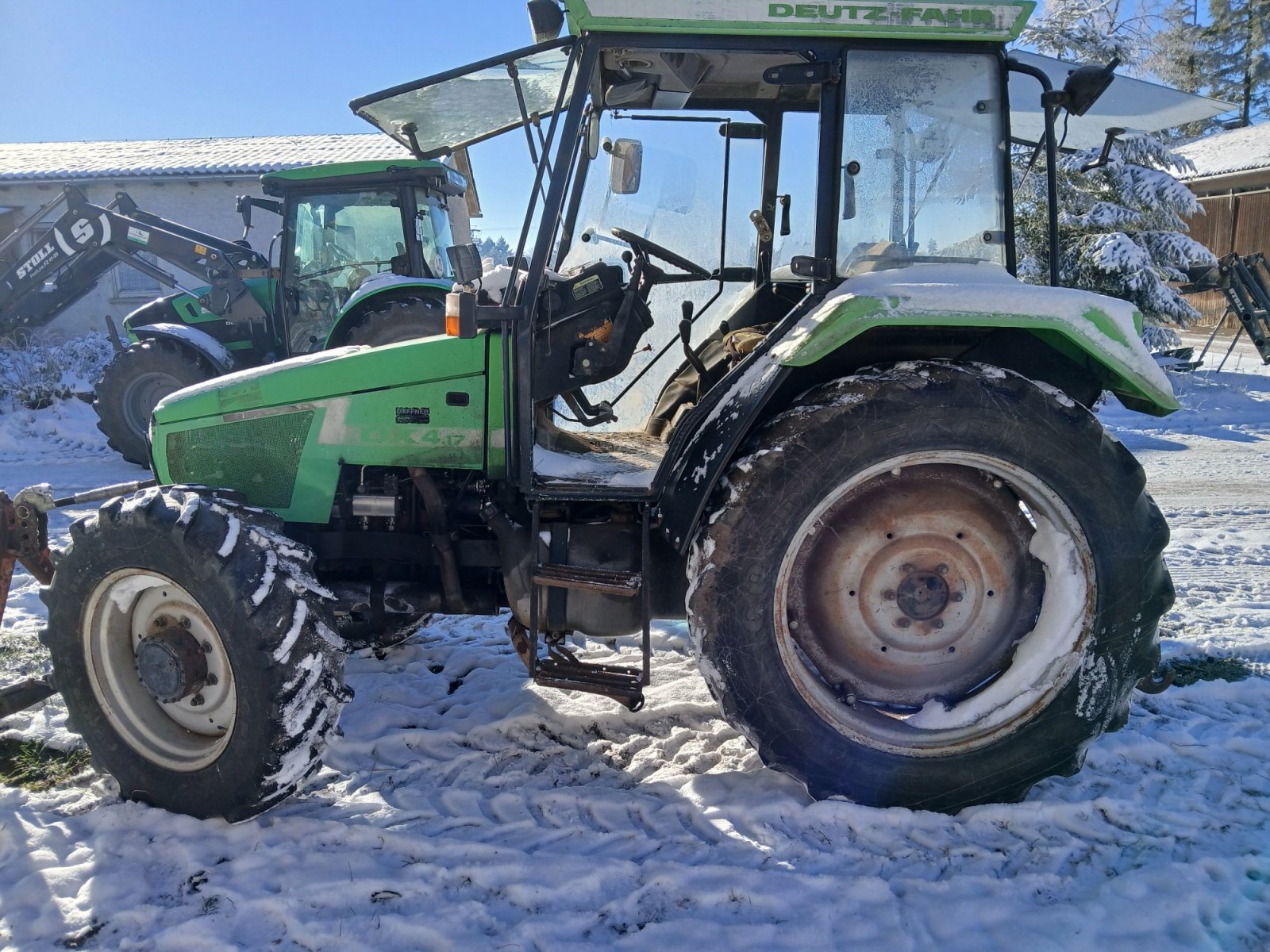 Traktor van het type Deutz-Fahr DX 4.17 AgroXtra, Gebrauchtmaschine in Albstadt-Pfeffingen (Foto 3)