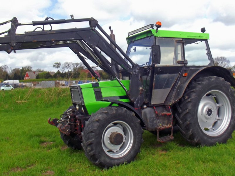 Traktor typu Deutz-Fahr DX 4.50 Frontlader+Fronthydraulik, Gebrauchtmaschine v Mittelsdorf (Obrázek 1)