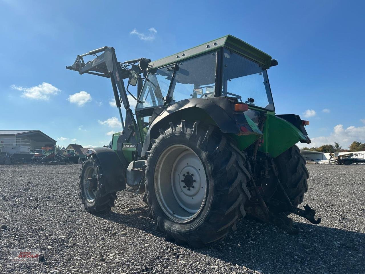 Traktor Türe ait Deutz-Fahr DX 4.50 mit Frontlader und Fronthydraulik, Gebrauchtmaschine içinde Steinheim (resim 4)