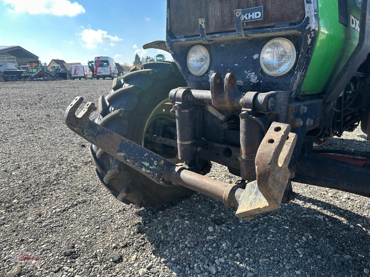 Traktor Türe ait Deutz-Fahr DX 4.50 mit Frontlader und Fronthydraulik, Gebrauchtmaschine içinde Steinheim (resim 8)