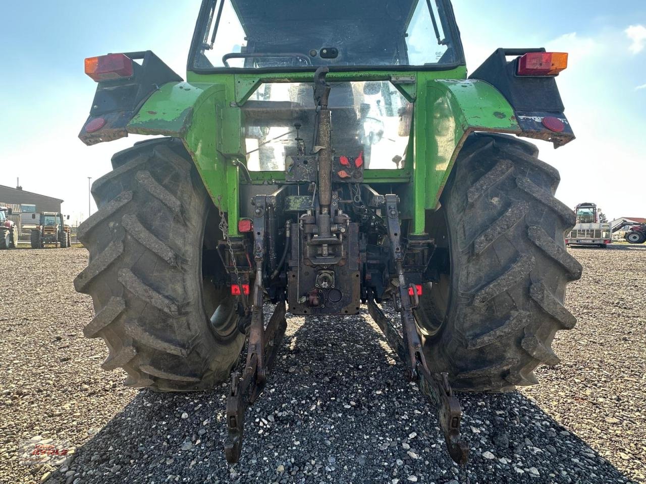 Traktor Türe ait Deutz-Fahr DX 4.50 mit Frontlader und Fronthydraulik, Gebrauchtmaschine içinde Steinheim (resim 9)