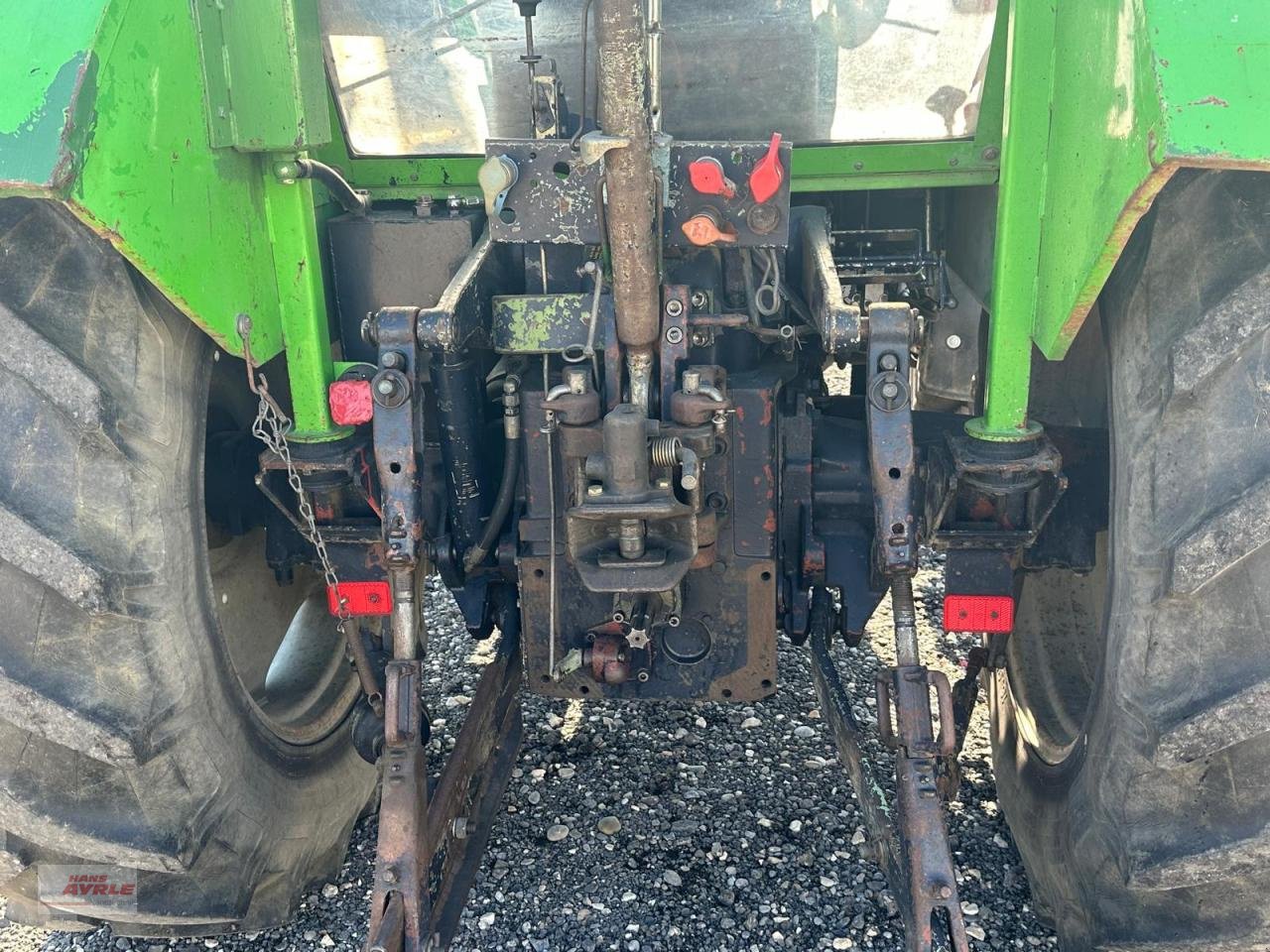 Traktor Türe ait Deutz-Fahr DX 4.50 mit Frontlader und Fronthydraulik, Gebrauchtmaschine içinde Steinheim (resim 10)