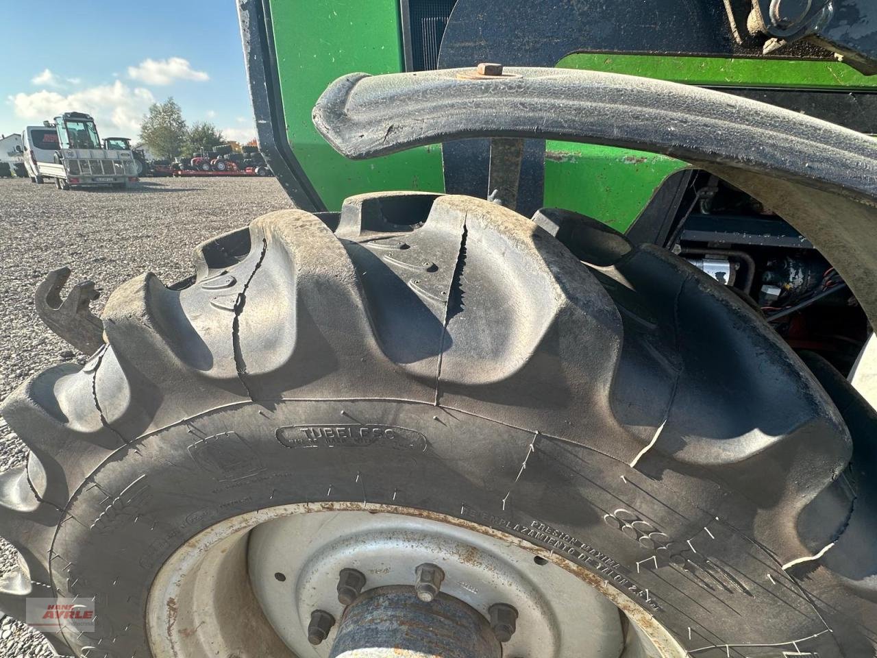 Traktor Türe ait Deutz-Fahr DX 4.50 mit Frontlader und Fronthydraulik, Gebrauchtmaschine içinde Steinheim (resim 15)