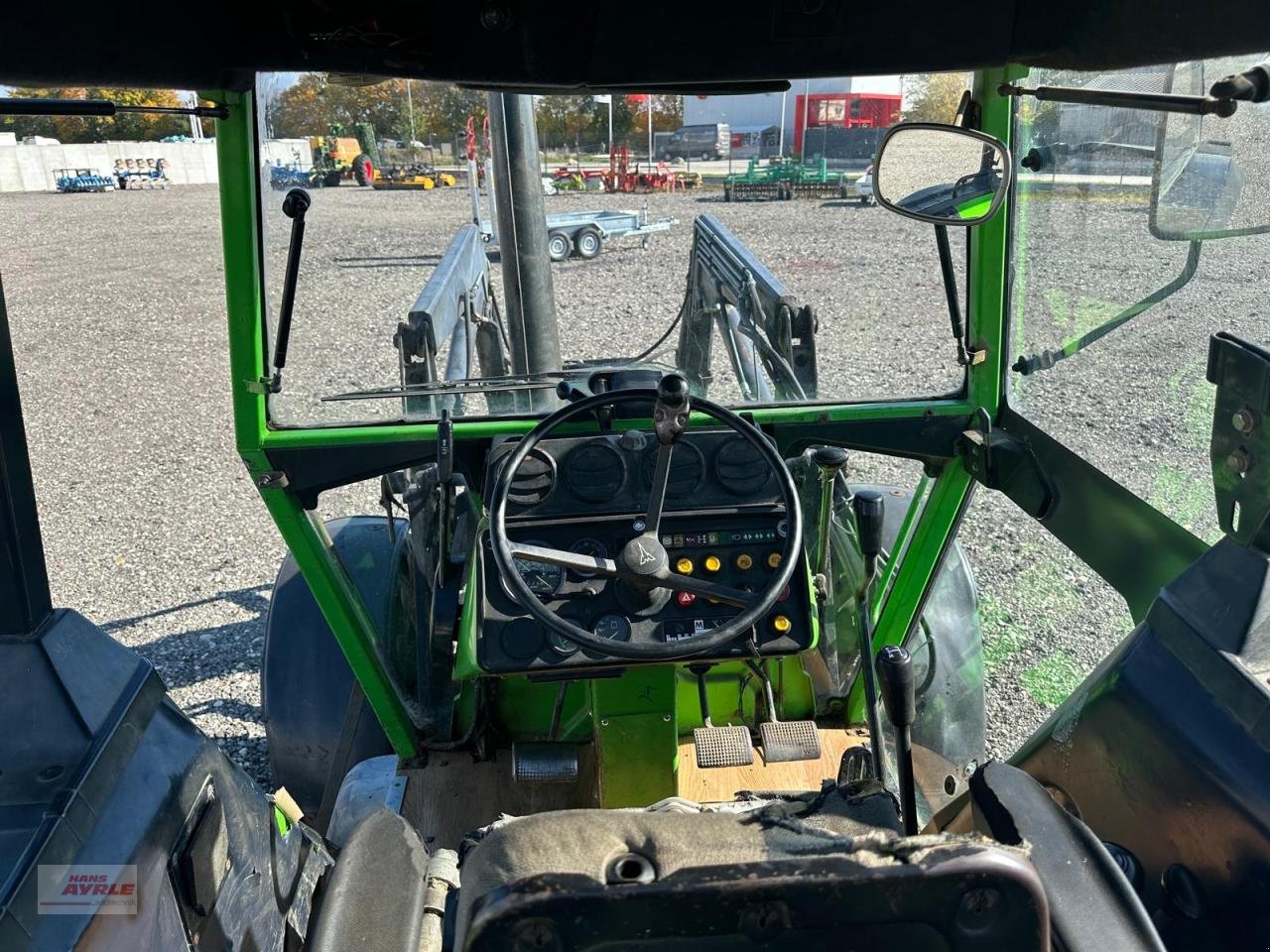 Traktor Türe ait Deutz-Fahr DX 4.50 mit Frontlader und Fronthydraulik, Gebrauchtmaschine içinde Steinheim (resim 16)