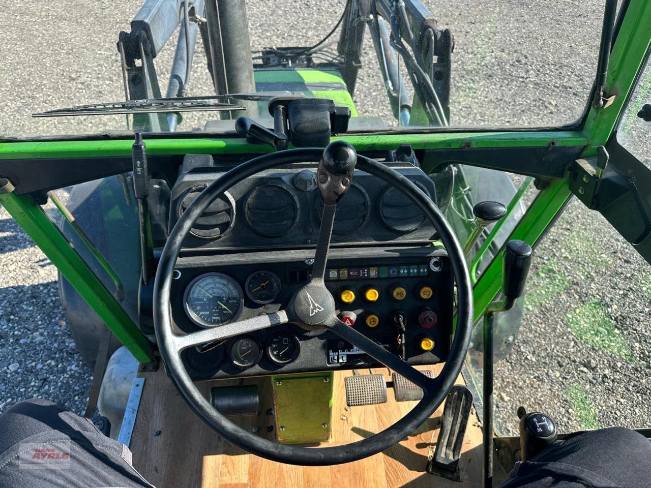 Traktor Türe ait Deutz-Fahr DX 4.50 mit Frontlader und Fronthydraulik, Gebrauchtmaschine içinde Steinheim (resim 17)