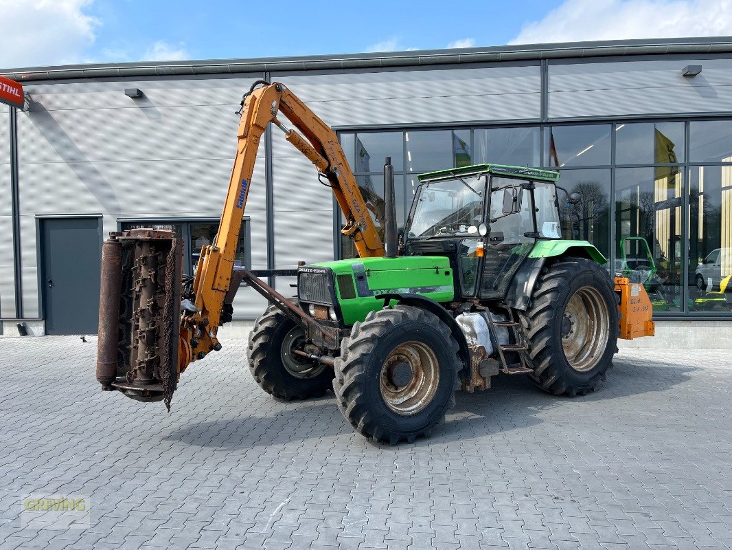 Traktor типа Deutz-Fahr DX 6.06 + Gödde Mähausleger, Gebrauchtmaschine в Greven (Фотография 1)