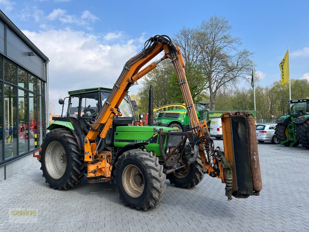 Traktor типа Deutz-Fahr DX 6.06 + Gödde Mähausleger, Gebrauchtmaschine в Greven (Фотография 3)