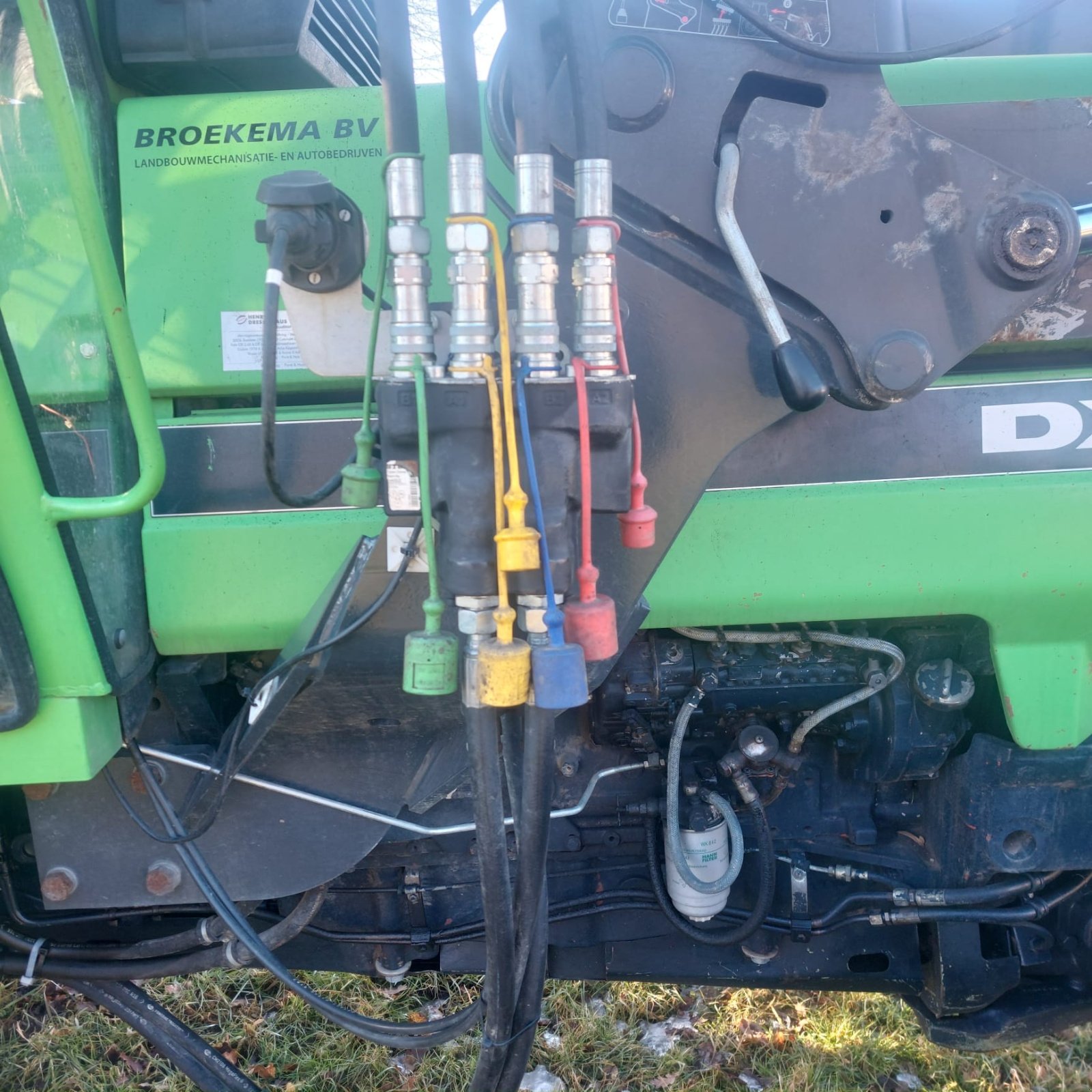 Traktor a típus Deutz-Fahr DX 6.10 A, Gebrauchtmaschine ekkor: dachau (Kép 13)