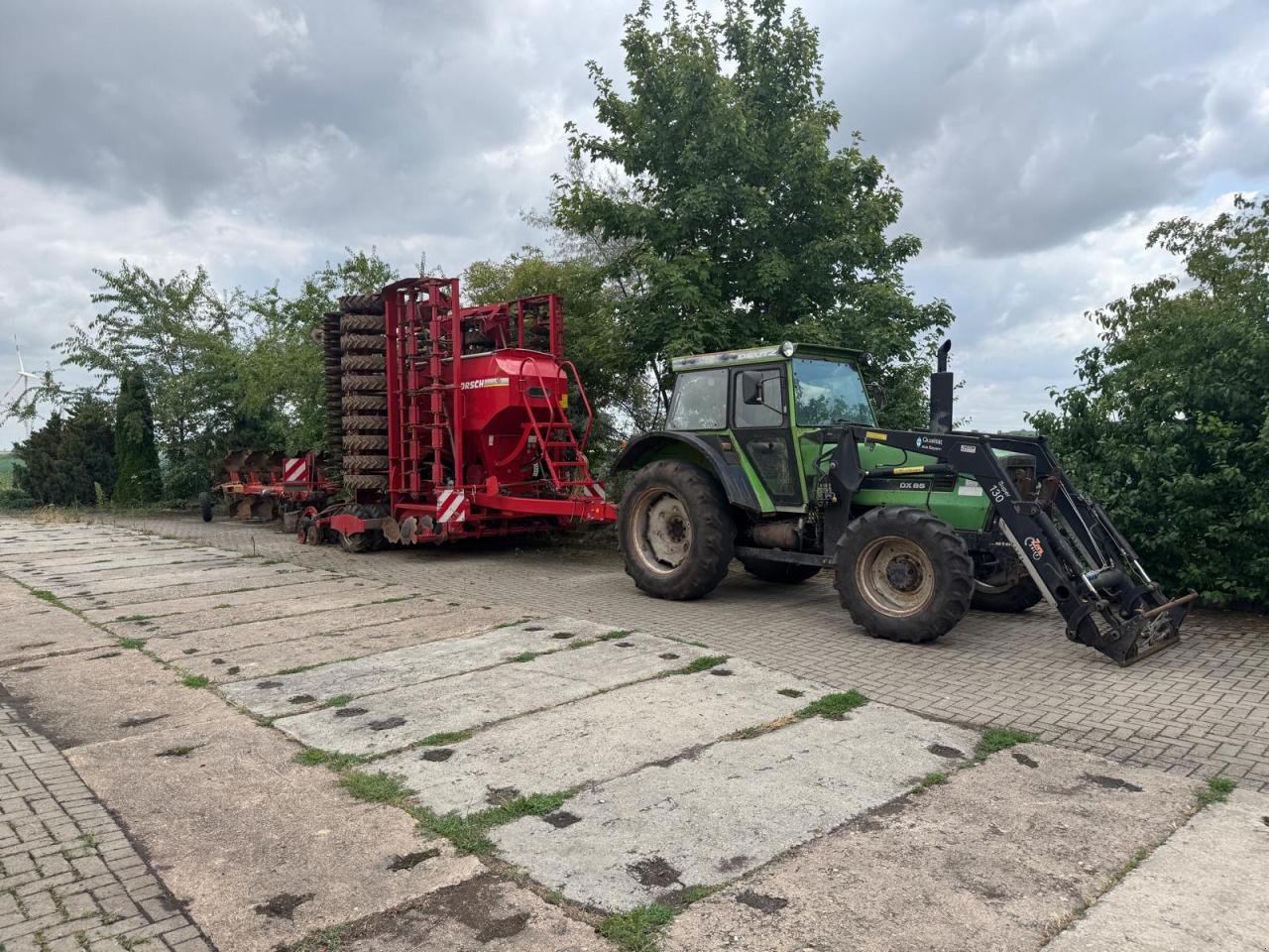 Traktor typu Deutz-Fahr DX 85 + Frontlader, Gebrauchtmaschine v Könnern (Obrázek 14)