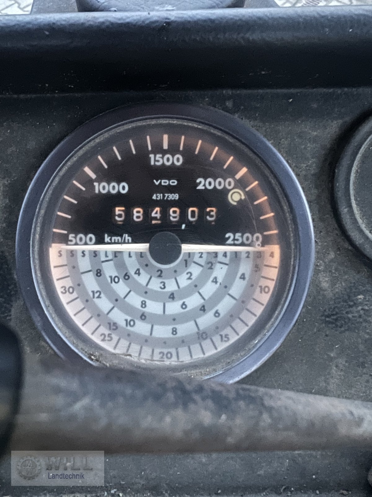 Traktor a típus Deutz-Fahr Intrac 2004, Gebrauchtmaschine ekkor: Rudendorf (Kép 5)