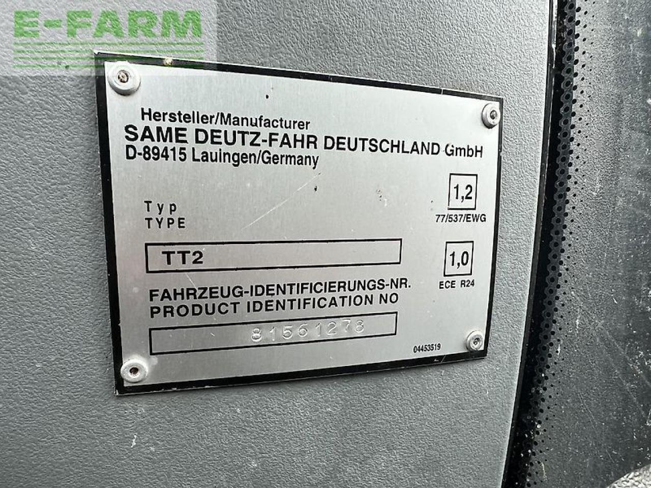 Traktor van het type Deutz-Fahr k 100, Gebrauchtmaschine in ag BROEKLAND (Foto 17)