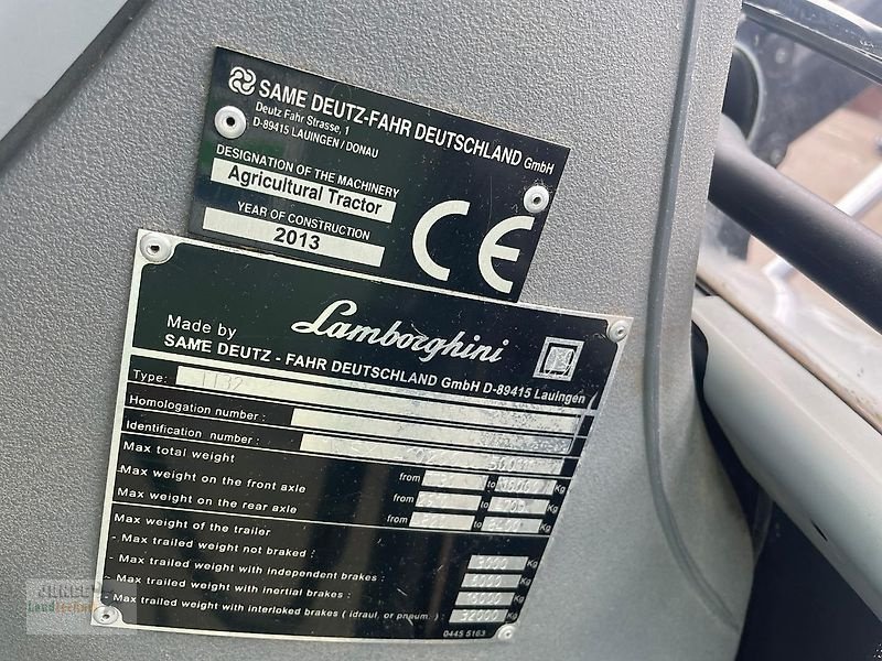 Traktor типа Deutz-Fahr Lamborghini R 6.160.4, Gebrauchtmaschine в Geestland (Фотография 13)