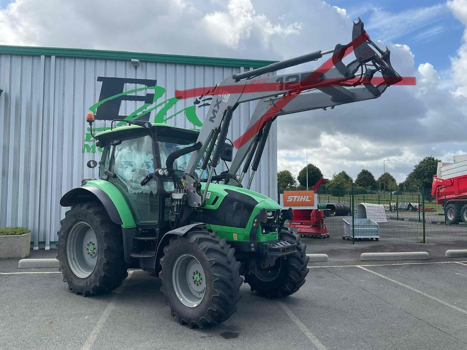 Traktor des Typs Deutz-Fahr Tracteur agricole SERIE5 5110 TTV Deutz-Fahr, Gebrauchtmaschine in SAINT CLAIR SUR ELLE (Bild 2)