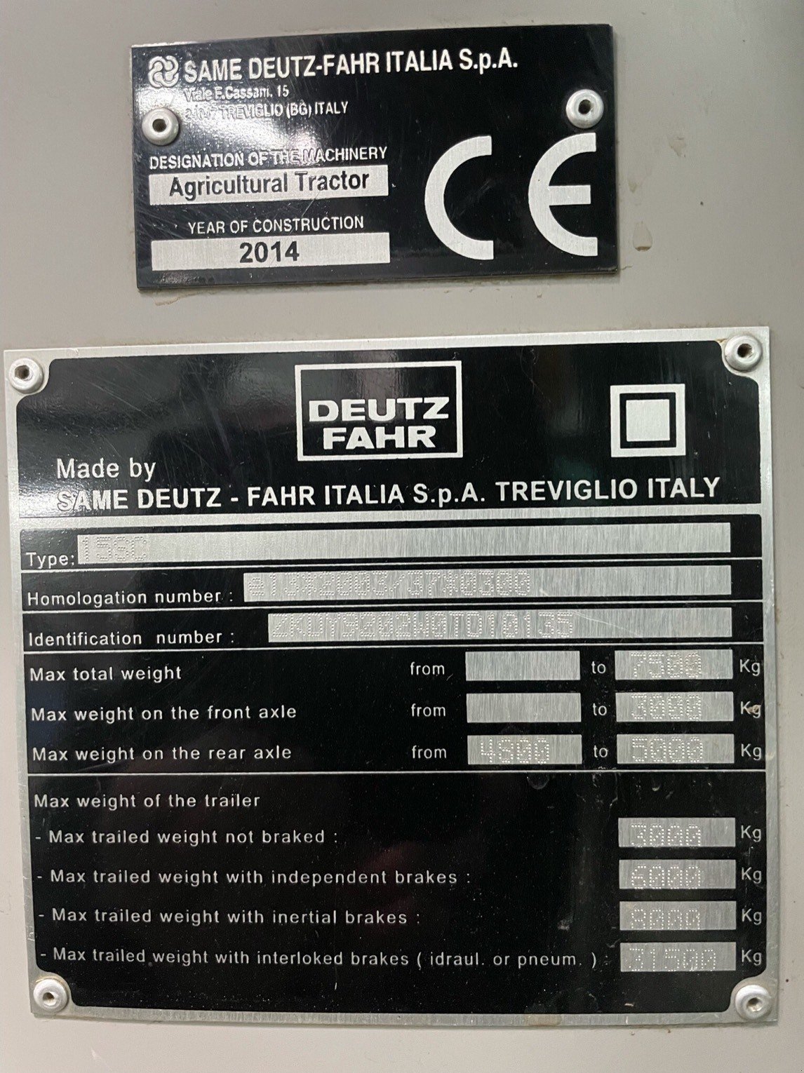 Traktor типа Deutz-Fahr Tracteur agricole SERIE5 5110 TTV Deutz-Fahr, Gebrauchtmaschine в SAINT CLAIR SUR ELLE (Фотография 10)