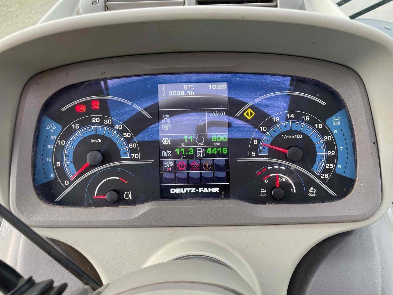 Traktor des Typs Deutz-Fahr Tracteur agricole SERIE6TTVAGROTRON 6175 TTV (A) D, Gebrauchtmaschine in SAINT CLAIR SUR ELLE (Bild 5)