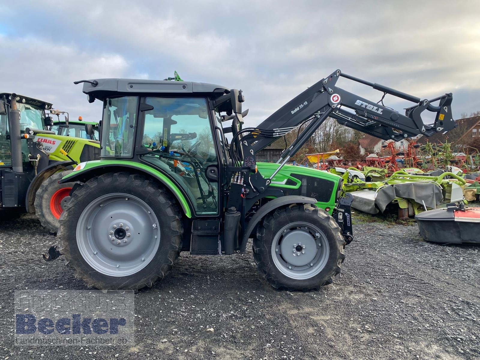 Traktor des Typs Deutz 5080D Keyline, Gebrauchtmaschine in Weimar-Niederwalgern (Bild 8)