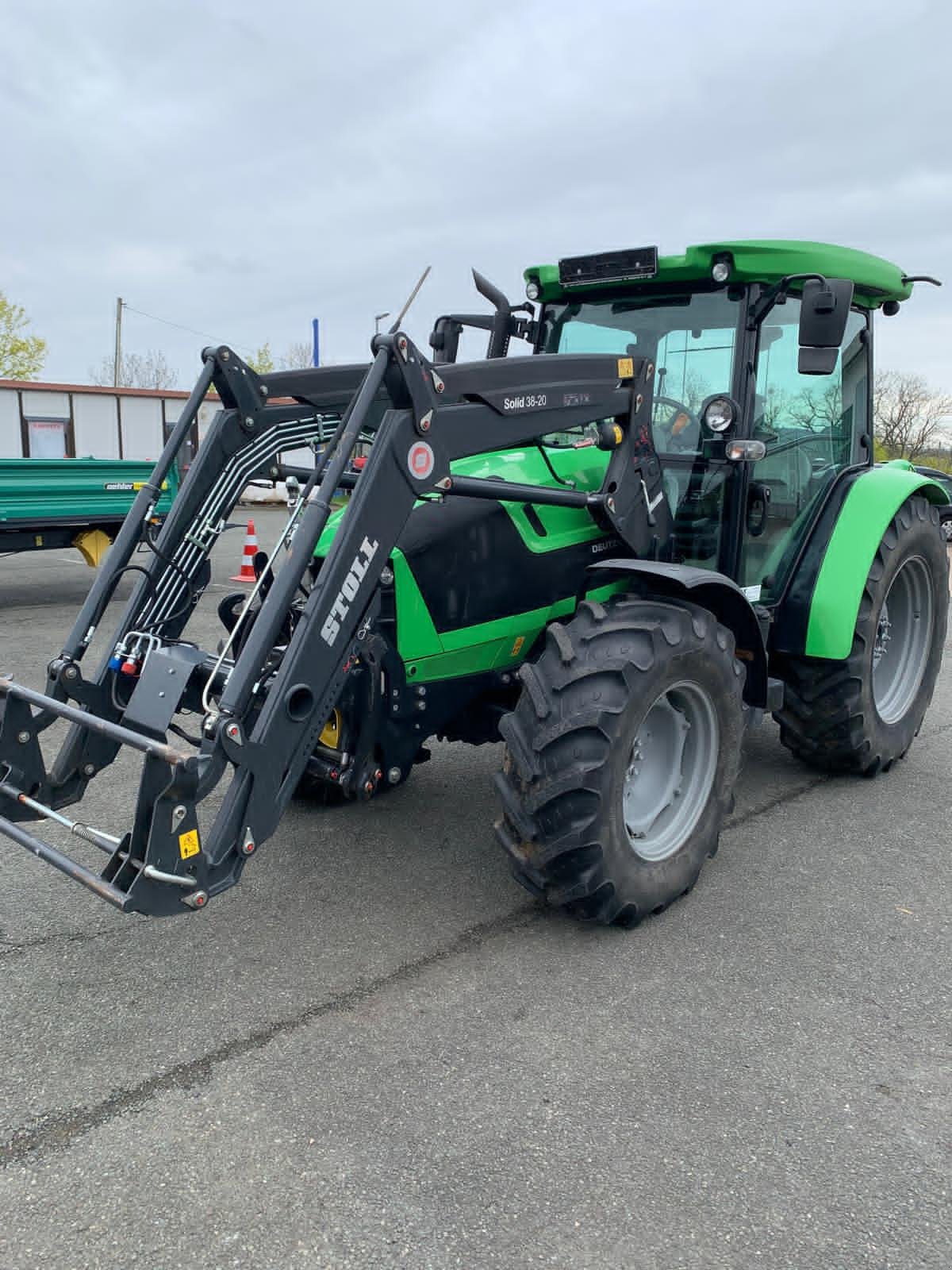 Traktor del tipo Deutz 5100 G - FRONTLADER - LUFT - FRONTHYD, Gebrauchtmaschine en Falkenstein (Imagen 1)