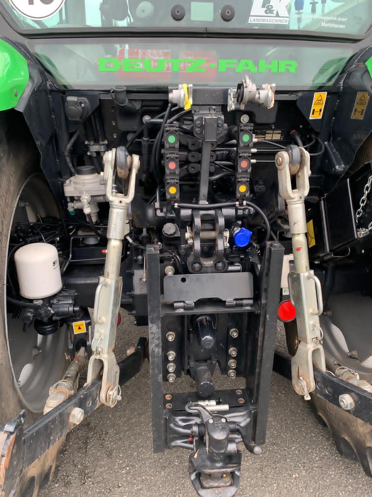 Traktor del tipo Deutz 5100 G - FRONTLADER - LUFT - FRONTHYD, Gebrauchtmaschine en Falkenstein (Imagen 3)