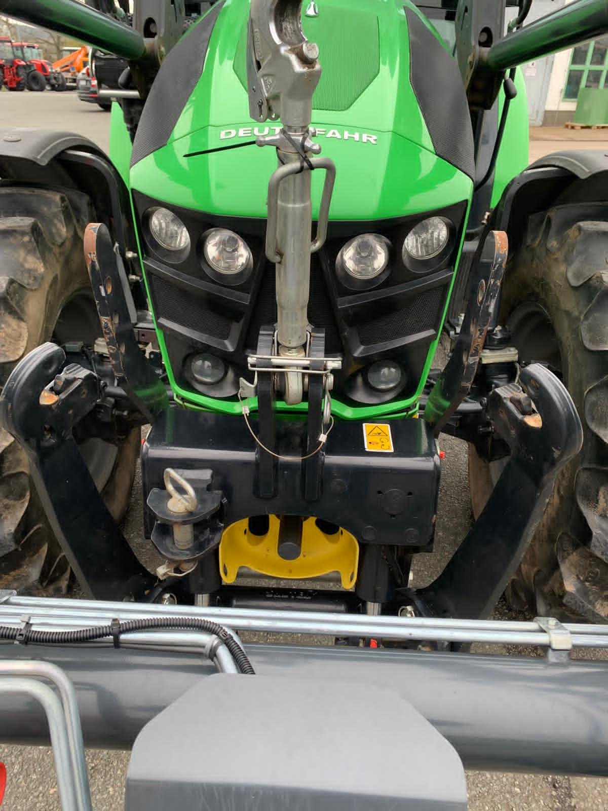 Traktor del tipo Deutz 5100 G - FRONTLADER - LUFT - FRONTHYD, Gebrauchtmaschine en Falkenstein (Imagen 4)