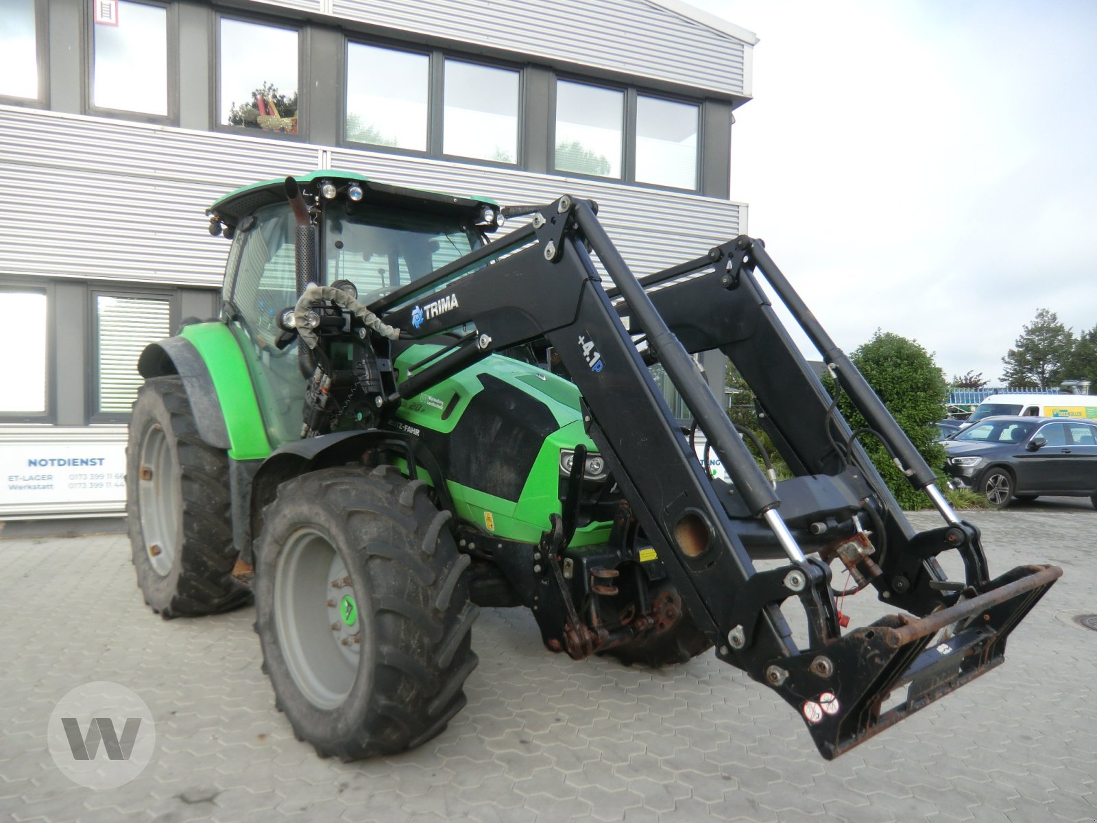 Deutz 5120P, Gebrauchtmaschine, Betriebsstunden: 5317 Stunden (Bild 1) Traktor des Typs Deutz 5120P, Gebrauchtmaschine in Niebüll (Bild 1)
