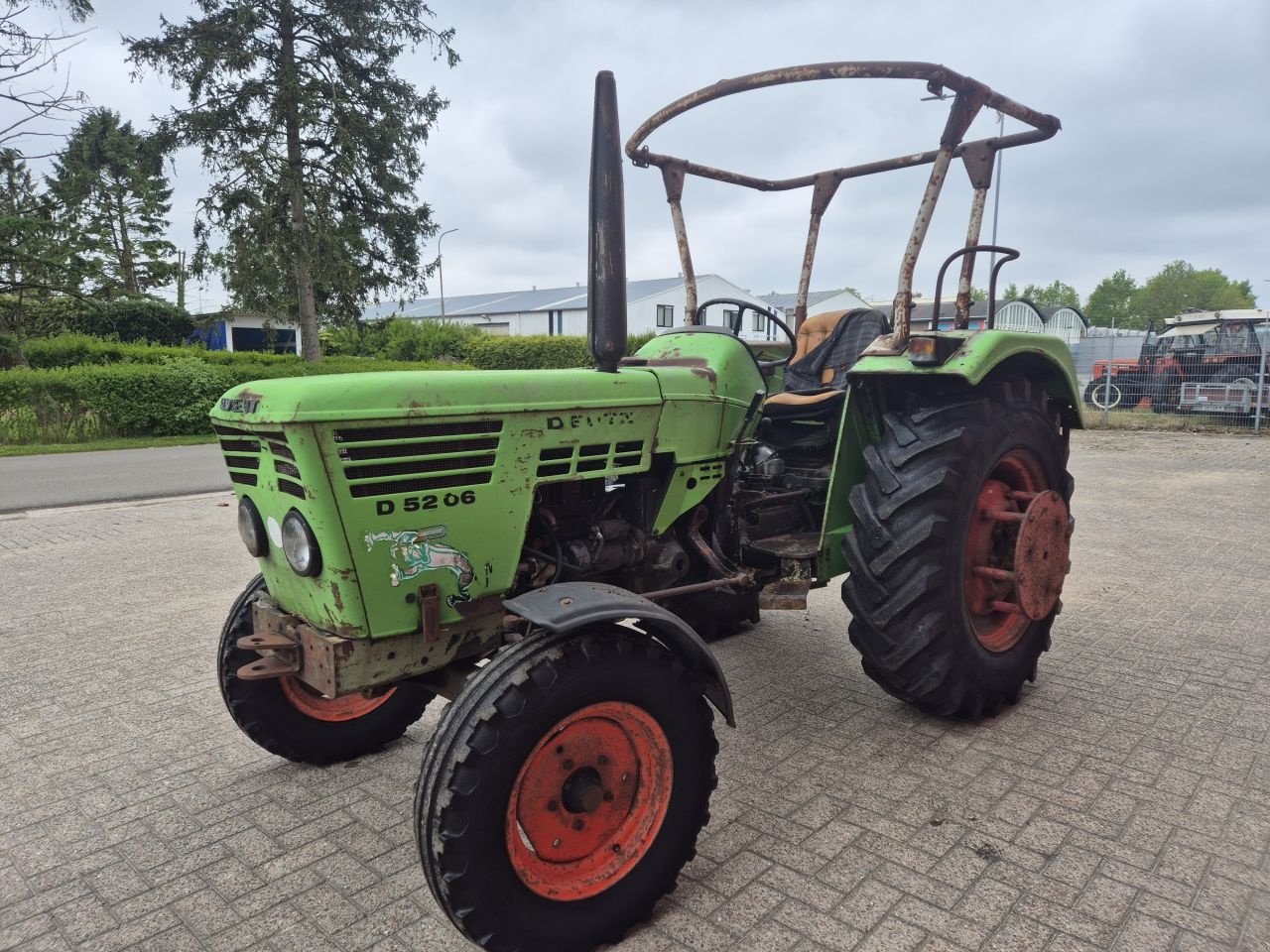 Traktor des Typs Deutz 5206, Gebrauchtmaschine in Weiteveen (Bild 3)