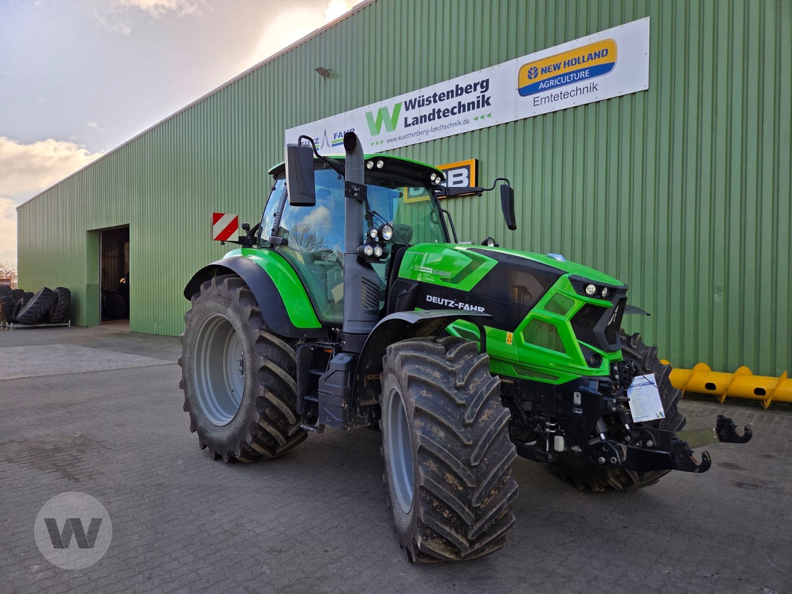 Traktor des Typs Deutz 6180 Agrotron, Gebrauchtmaschine in Börm (Bild 1)