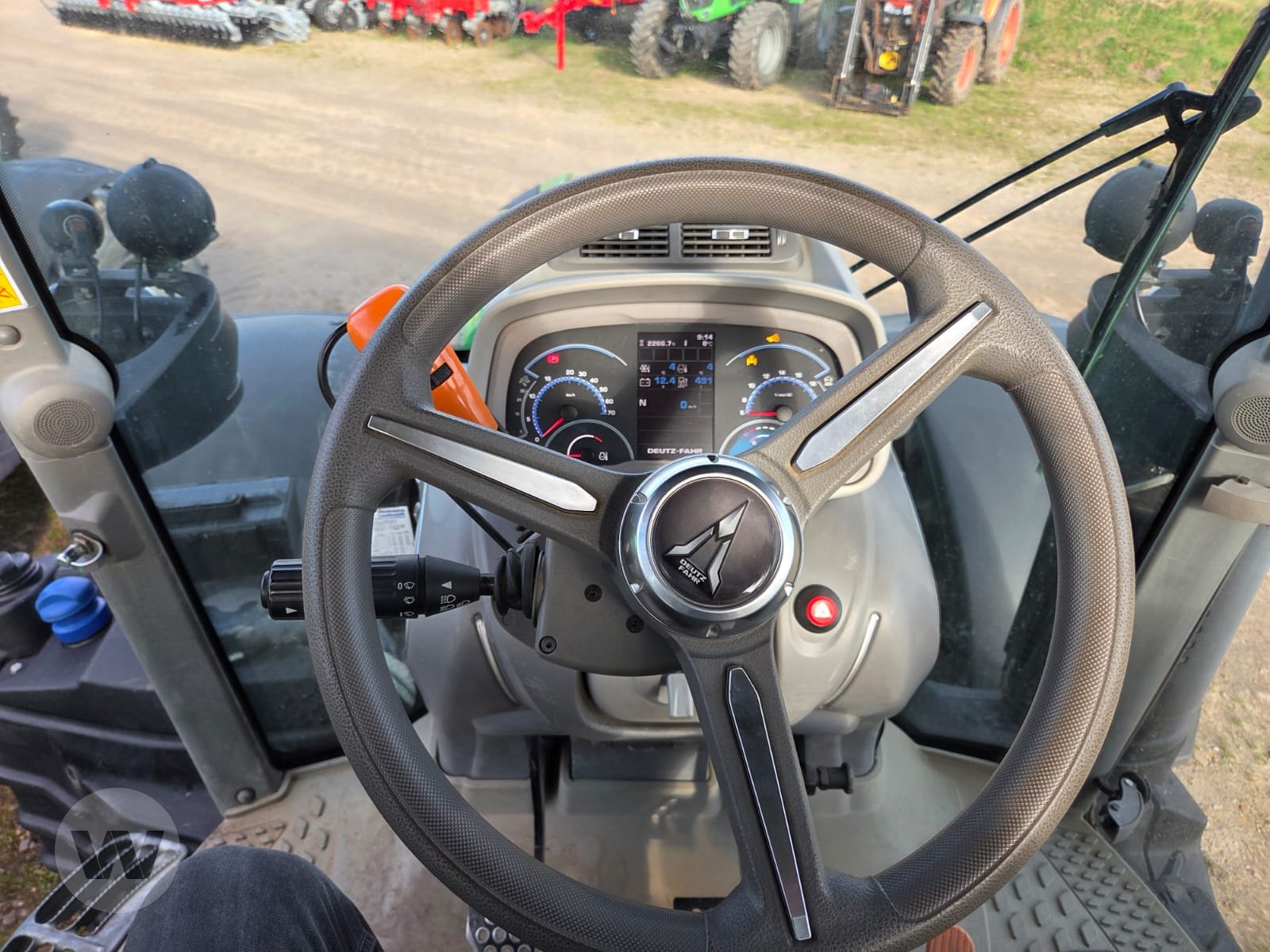 Traktor des Typs Deutz 6180 Agrotron, Gebrauchtmaschine in Börm (Bild 4)