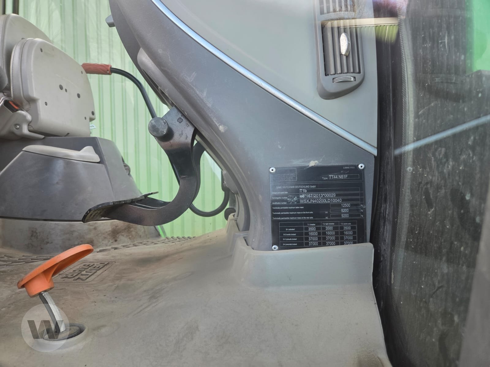 Traktor des Typs Deutz 6180 Agrotron, Gebrauchtmaschine in Börm (Bild 5)