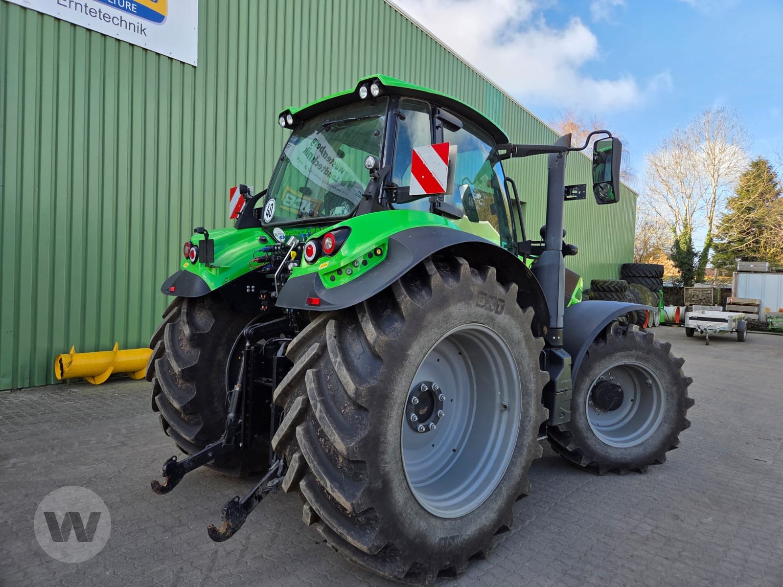 Traktor des Typs Deutz 6180 Agrotron, Gebrauchtmaschine in Börm (Bild 7)
