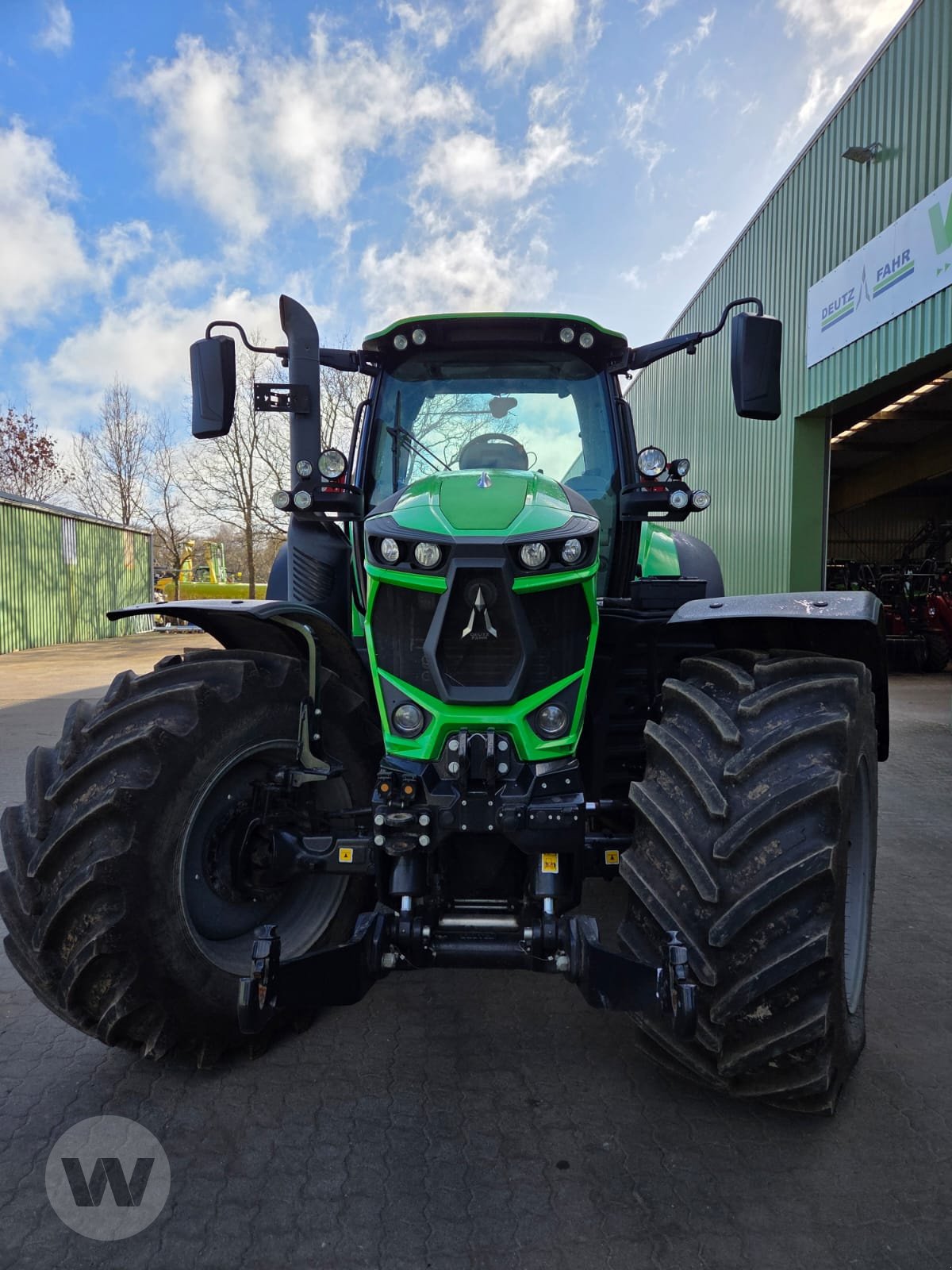 Traktor des Typs Deutz 6180 Agrotron, Gebrauchtmaschine in Börm (Bild 9)