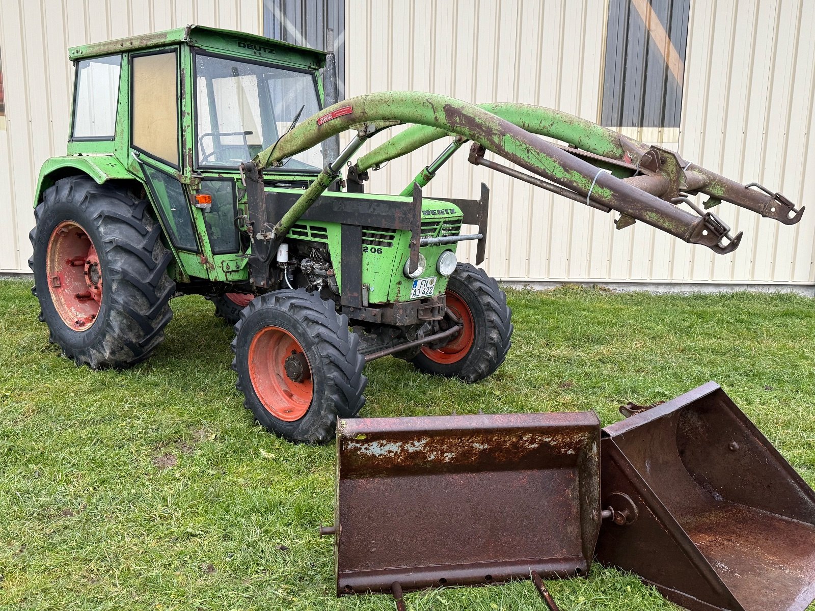 Traktor типа Deutz 6206 A, Gebrauchtmaschine в Neukirch (Фотография 1)