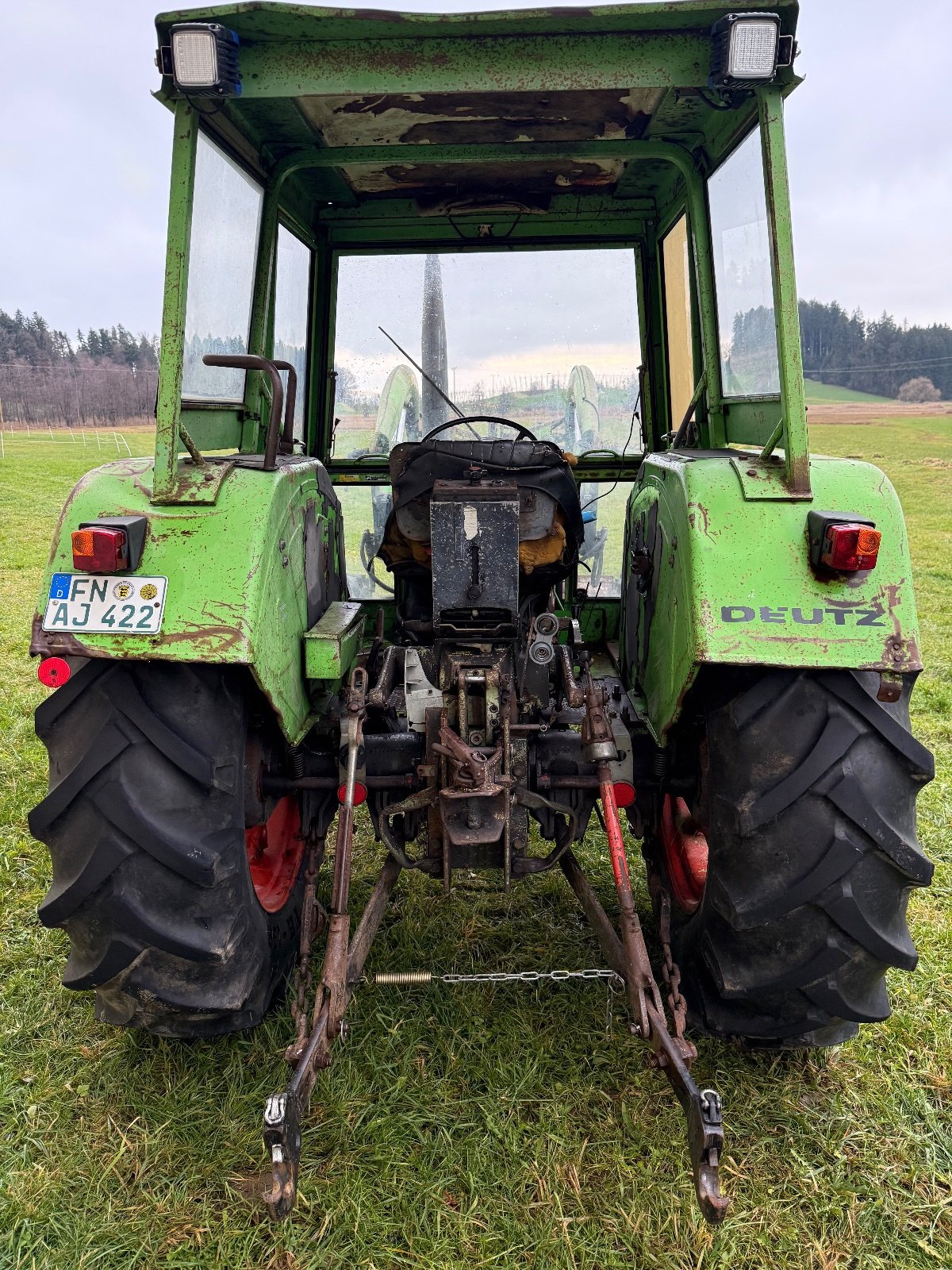 Traktor типа Deutz 6206 A, Gebrauchtmaschine в Neukirch (Фотография 3)