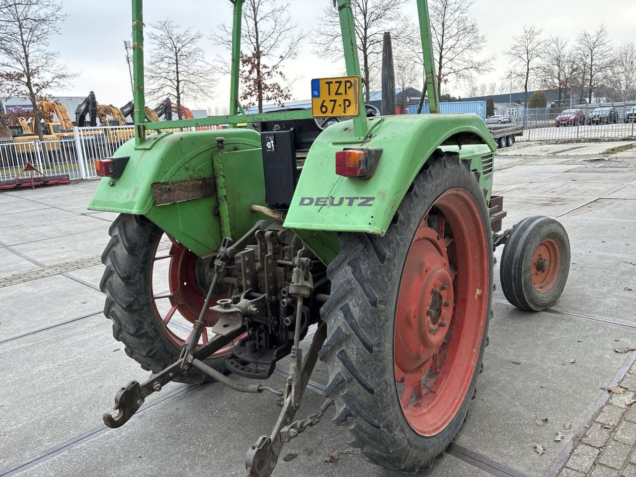 Traktor a típus Deutz 6206, Gebrauchtmaschine ekkor: Oude-Tonge (Kép 5)