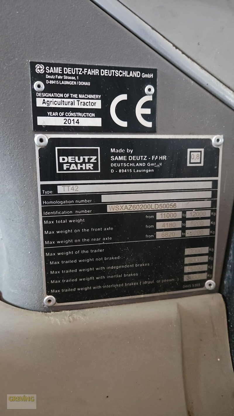 Traktor tipa Deutz 6210 C Shift *Kundenauftrag*, Gebrauchtmaschine u Ahaus (Slika 11)