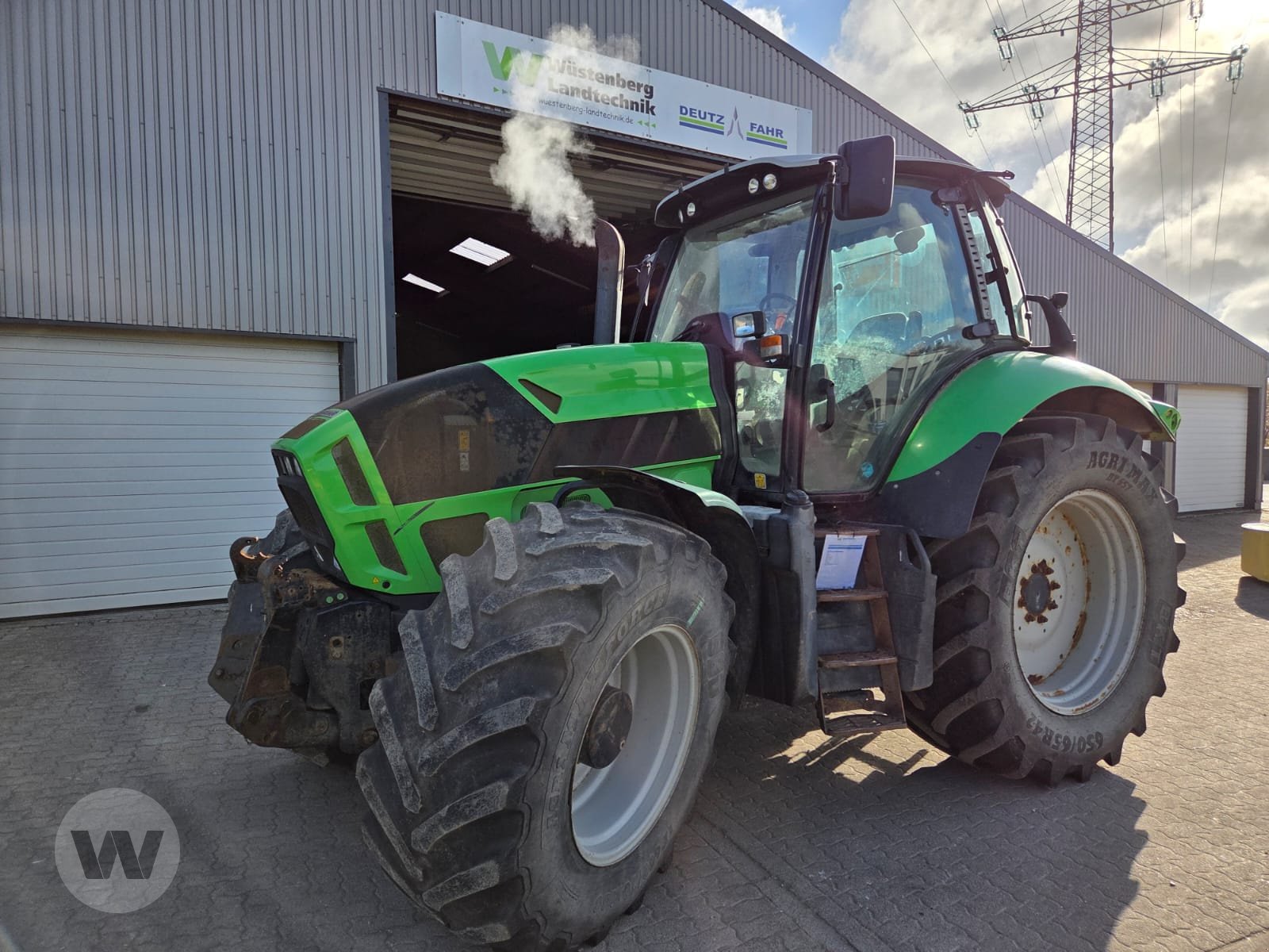 Traktor des Typs Deutz 7210 TTV, Gebrauchtmaschine in Börm (Bild 1)