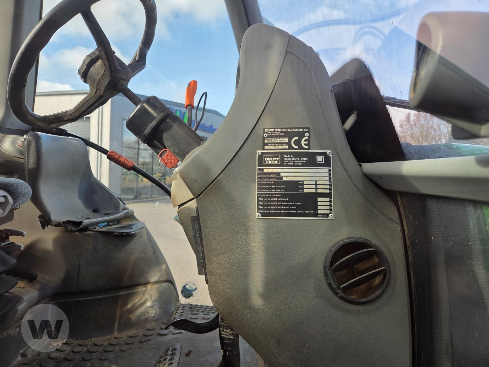 Traktor des Typs Deutz 7210 TTV, Gebrauchtmaschine in Börm (Bild 2)