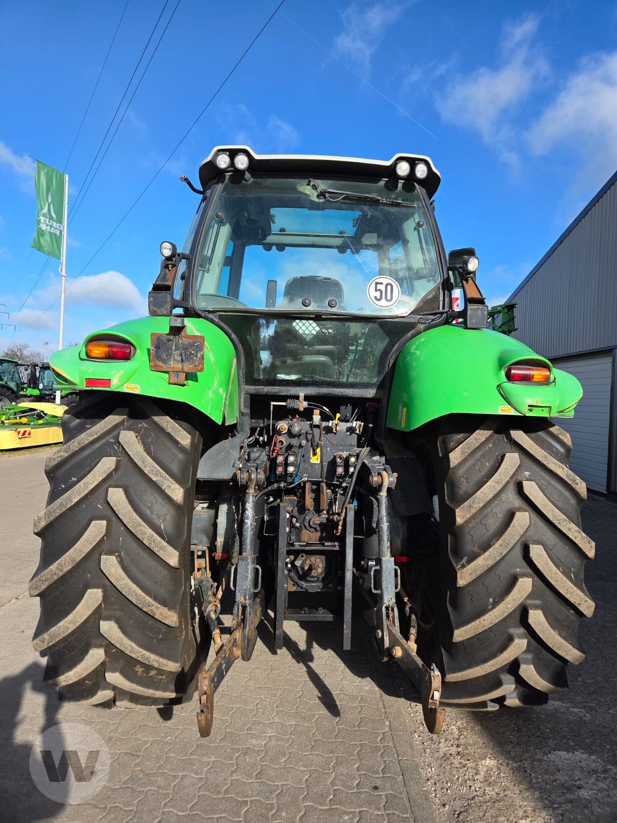 Traktor des Typs Deutz 7210 TTV, Gebrauchtmaschine in Börm (Bild 9)