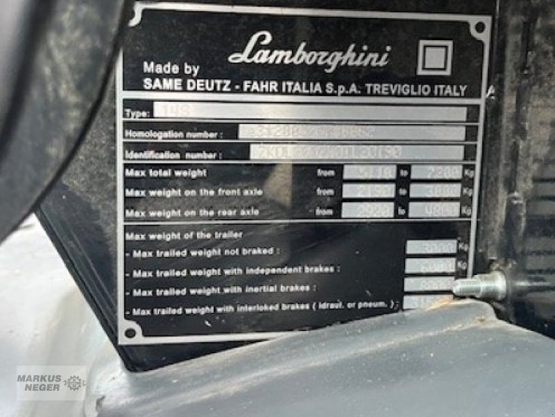 Traktor Türe ait Deutz Agrofarm 100, Gebrauchtmaschine içinde Berching (resim 12)