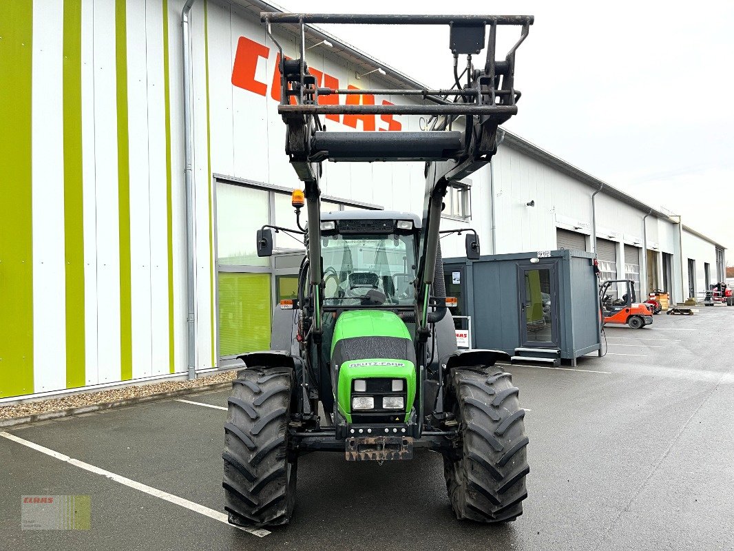 Traktor des Typs Deutz AGROFARM 410, STOLL 20 FZ Frontlader, nur 1.691 h !, Gebrauchtmaschine in Westerstede (Bild 3)
